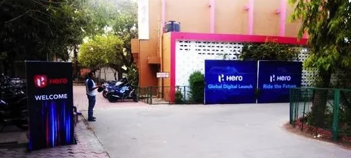The Hero digital global launch event staged in Indore.